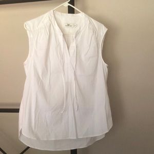 Vineyard Vines Cotton front tie tank NWOT